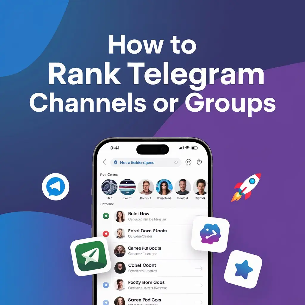 How To Rank Telegram Channels or Groups